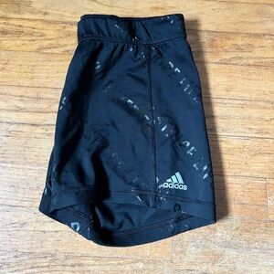 Adidas black compression shorts size M/L